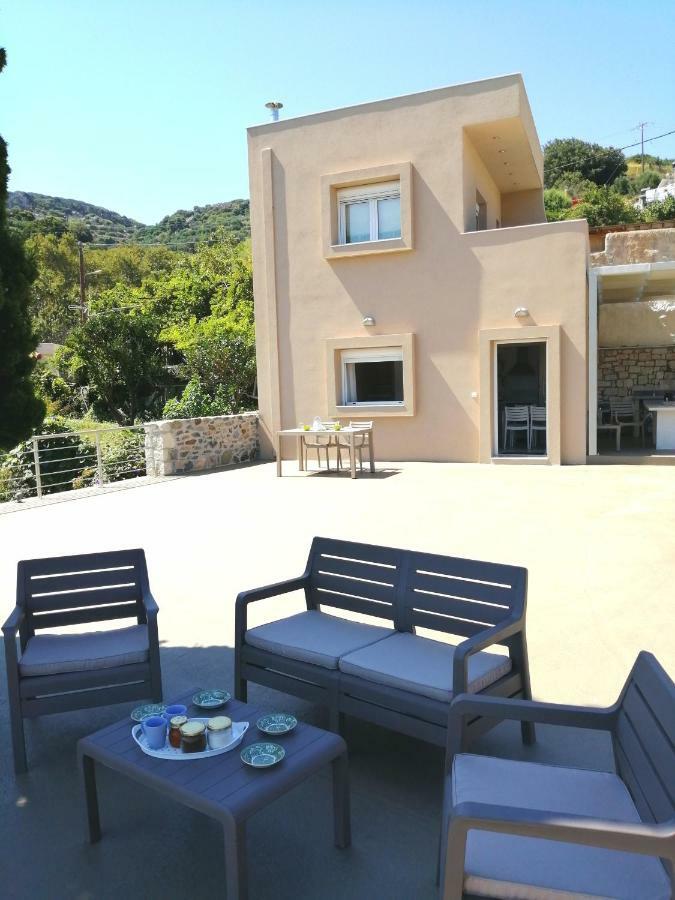 Villa Irini - Cretan Luxury Villa With Amazing View Paraspori  エクステリア 写真